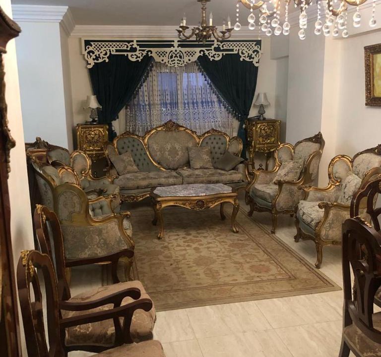 Al-Muntazah Apartment | المندره - Mandara 3 Bedrooms - Amazing view of Montaza Castle and Sea!