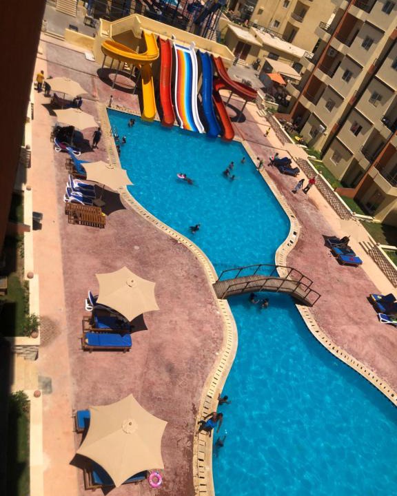 Dawwar Saqr Apartment | منتجع ريتال فيو بالساحل الشمالي Rital View Resort
