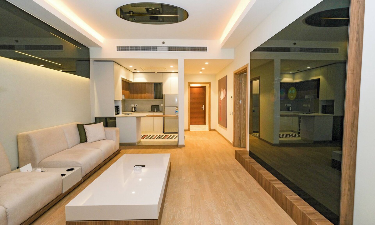 6th of October City Apartment | ALSAWAH Aeon Towers - Premium 1BR with View Sheikh Zayed