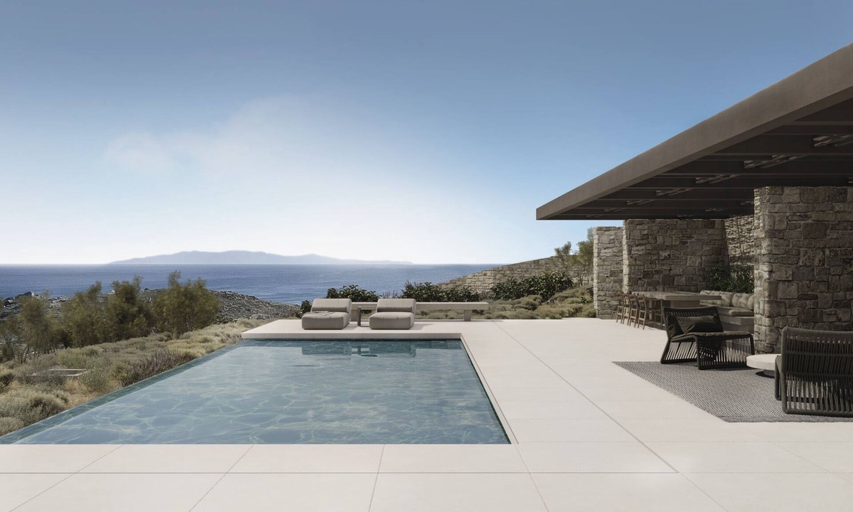 Agios Ioannis Villa | Apollo Yard - Helios Villa, a breathtaking fusion of nature and design.