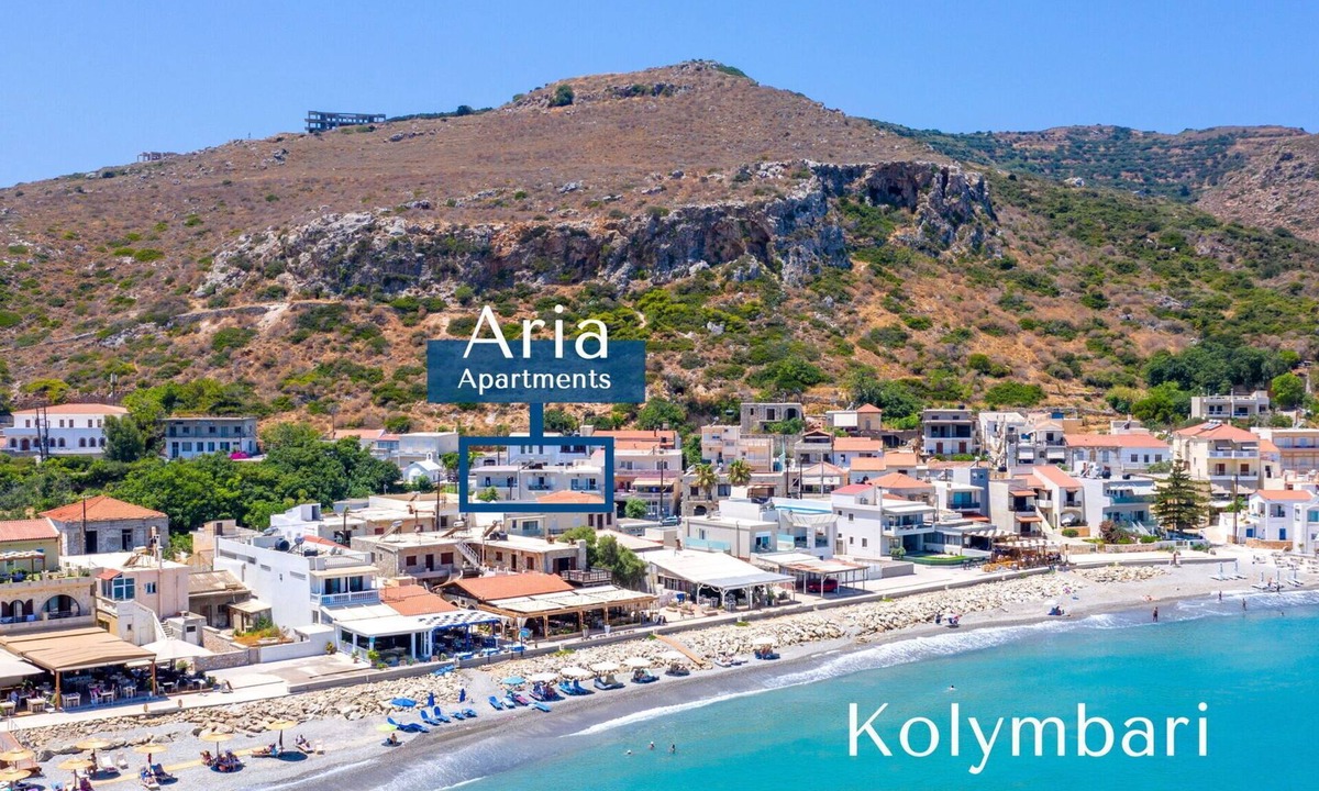 Kolymvari Apartment | Aria 1 - Vacation apartment in Crete, 100 m from the seaside