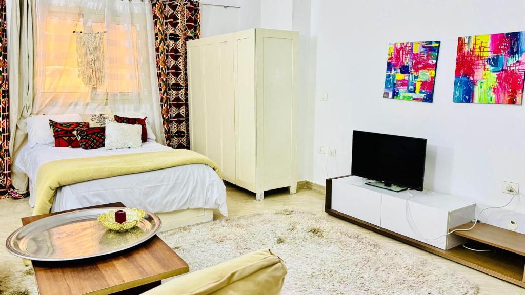 Al Mamsha El Seyahi Apartment | Boho Oasis Studio Hurghada Red Sea