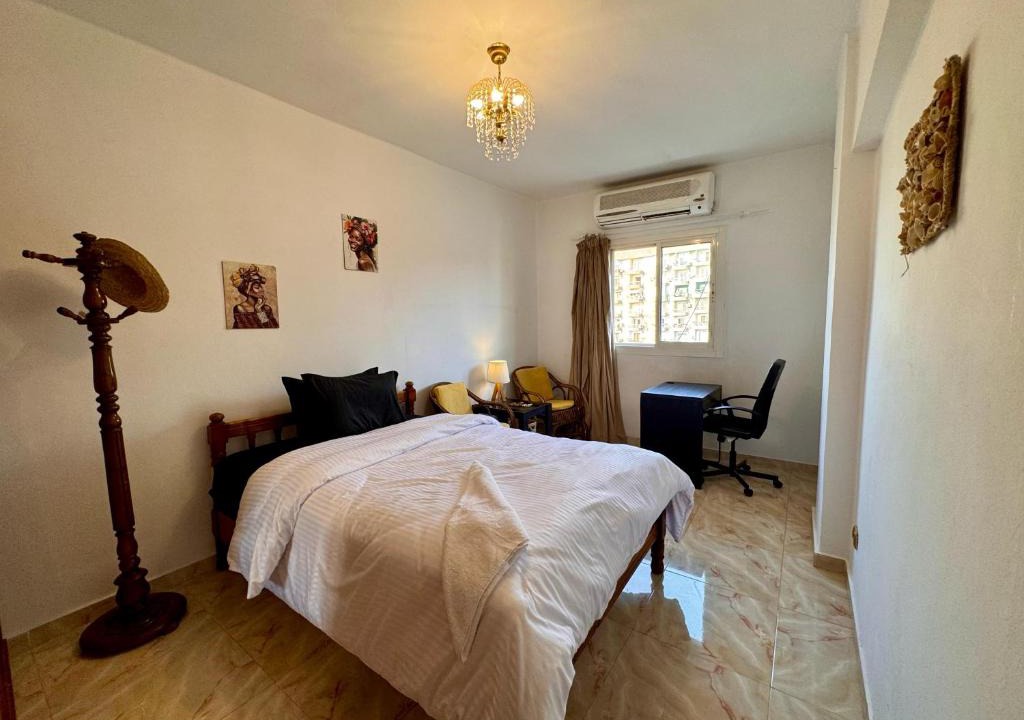 Maadi House | Bright Room In Street 9 Shared Apartment