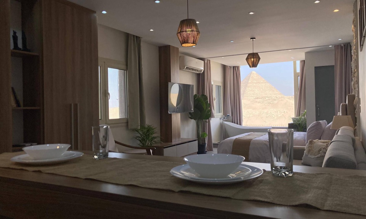 Al Haram Apartment | First Row to Pyramids Studio