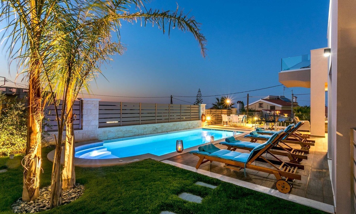 Agia Marina Villa | Luxury Villa Crete | Villa Marina Mare | 3 Bedroom | Private Pool