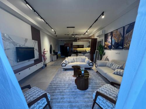 Marina El Alamein Ski Chalet | North square 160m chalet with garden &private pool