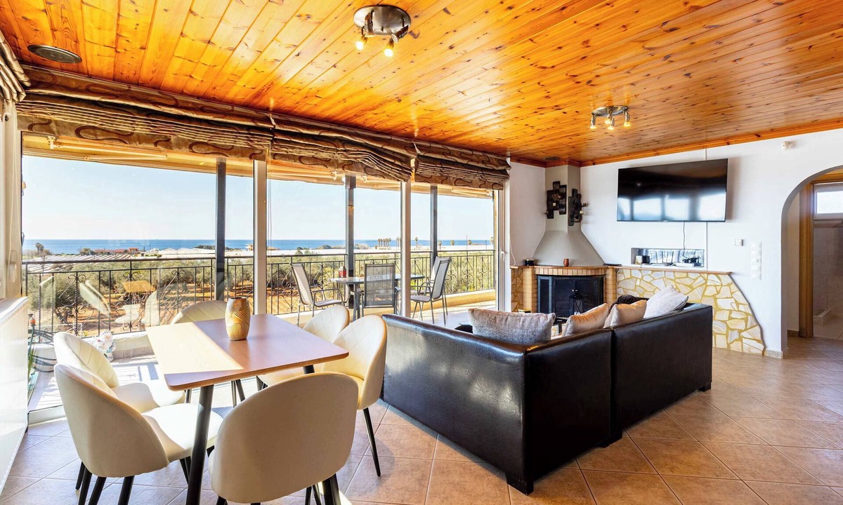 Agrilos Apartment | Seaview & Nature Retreat - Filiatras Cozy Hideaway