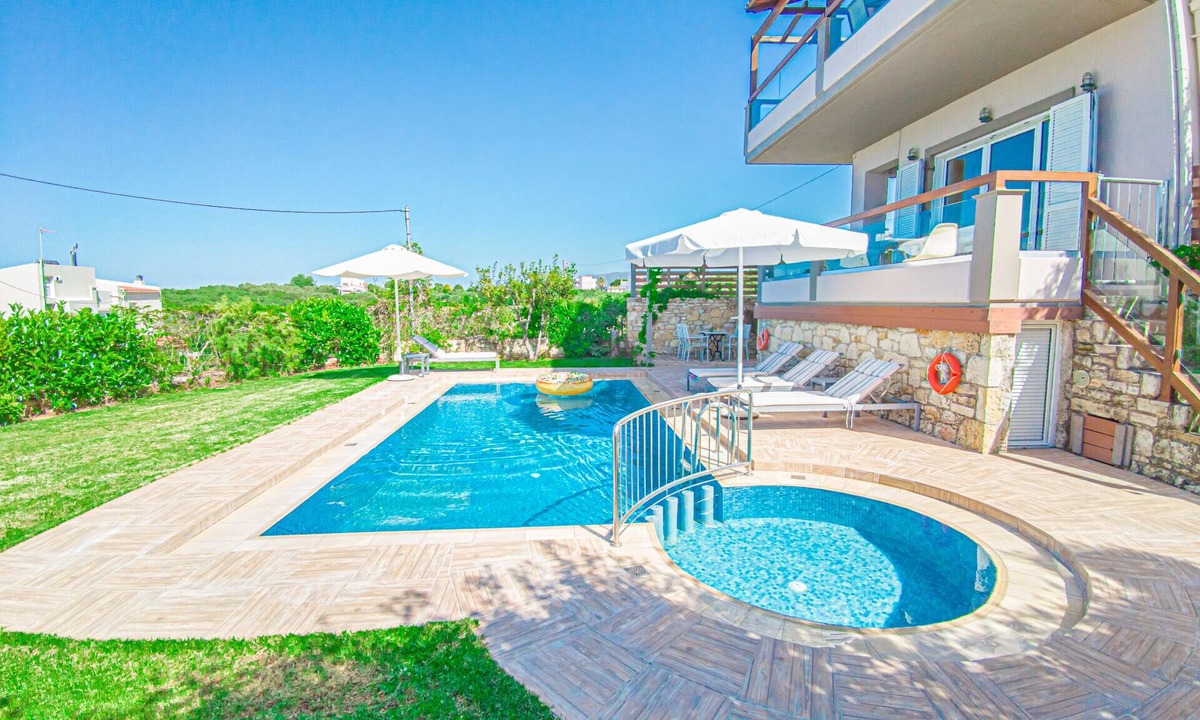 Vamvakopoulo Villa | Villa Anastasia ✔️ Private pool with pool for kids ✔️ Close to 4 sandy beaches!