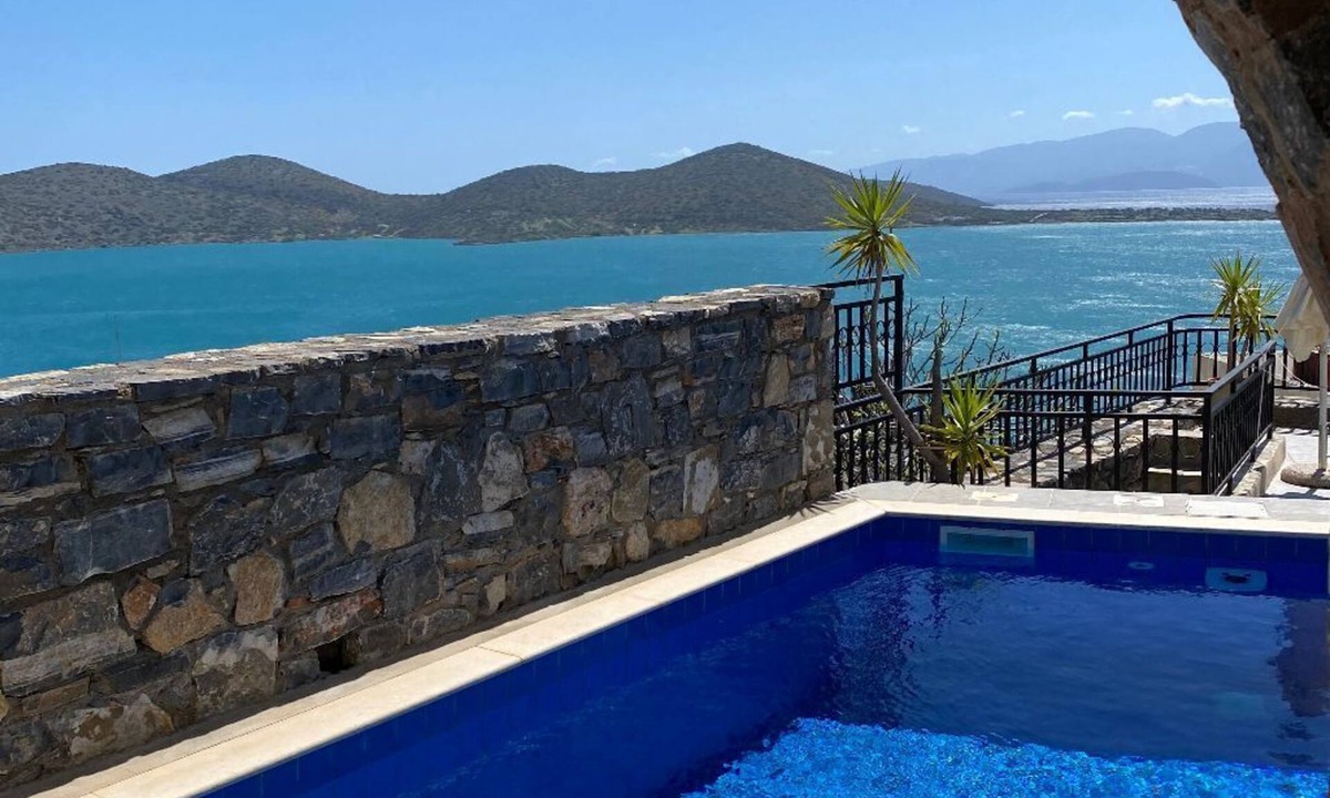 Mavrikiano Villa | Villa Mavrikiano has breathtaking view of the sea and mountains + private pool.