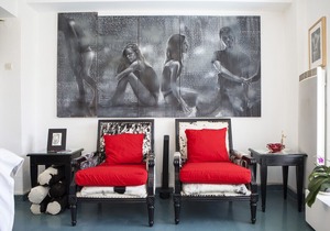 Modern, fully equipped, one bedroom apt. with balcony in Athina