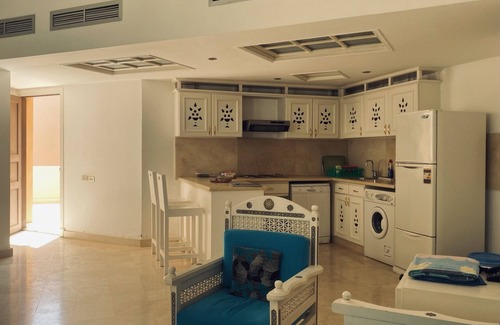 El Gouna Apartment | Abutig marina one bedroom apartment with roof