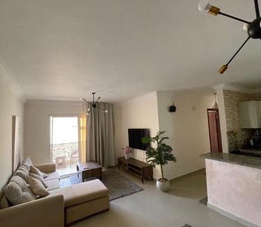 Madinaty Apartment | شقه في مدينتي غرفتين و صاله مكيفه مفروشه فندقي - Fully Furnished & Air-Conditioned 2-Bedroom Apartment with Large Living Room in Madinaty - 98 sqm