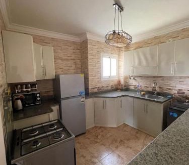 Madinaty Apartment | شقه في مدينتي غرفتين و صاله مكيفه مفروشه فندقي - Fully Furnished & Air-Conditioned 2-Bedroom Apartment with Large Living Room in Madinaty - 98 sqm