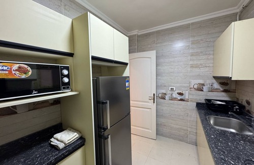 Sheikh Zayed City Apartment | 209 . Spacious 3BR Apt., 2 Baths, Gated Community