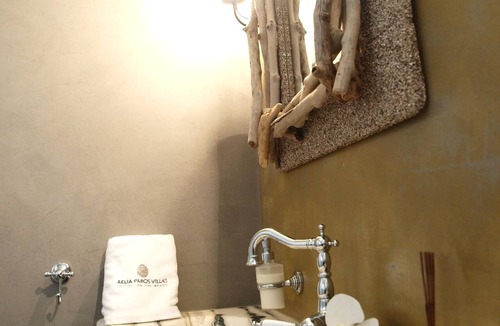 Chrissi Akti Villa | Aelia De Luxe Villa with Sea view and swimming pool