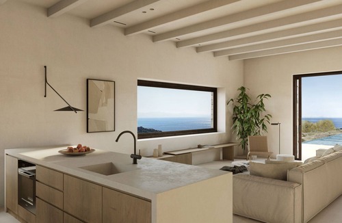 Agios Ioannis Villa | Apollo Yard - Helios Villa, a breathtaking fusion of nature and design.