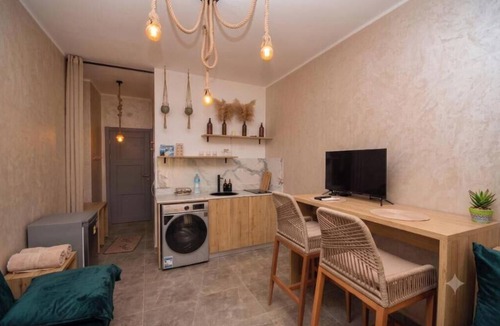 Al Ahyaa Apartment | Boho-style studio for rent in Aqua infinity resort