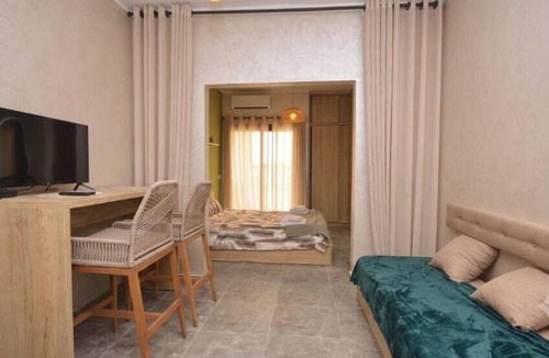 Al Ahyaa Apartment | Boho-style studio for rent in Aqua infinity resort