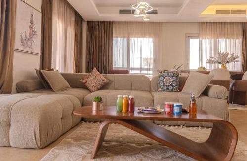 New Cairo Apartment | Cairo Festival City ,New, Luxury, Modern 3BR + Maid Room