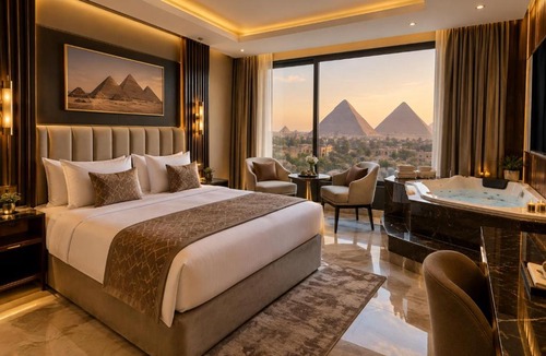 Kafrat al Jabal Hotel | Casia Pyramids View