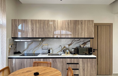 The 5th Settlement Condo | Chic Studio 3 with WiFi, AC in lovely New Cairo City