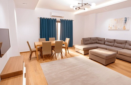 New Cairo Apartment | Comfortable 1BR Apartment near Cairo Airport with 2 Balconies