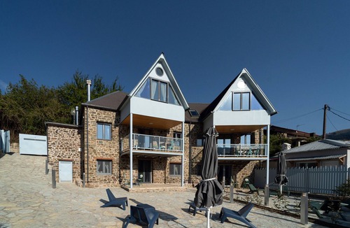 Karpenisi Ski Chalet | Dandy Villas Karpenisi- Snowflake Private & Lux 3story Chalet - The Snowy Heaven