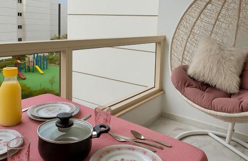 Port Said Governorate Ski Chalet | Elegant Beachfront Flat