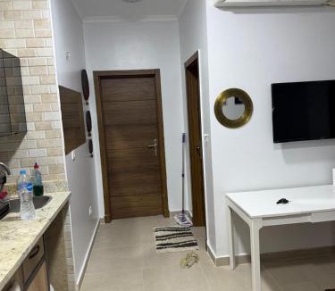 Ad-Dab'ah Apartment | Gaia sabbour ground with garden