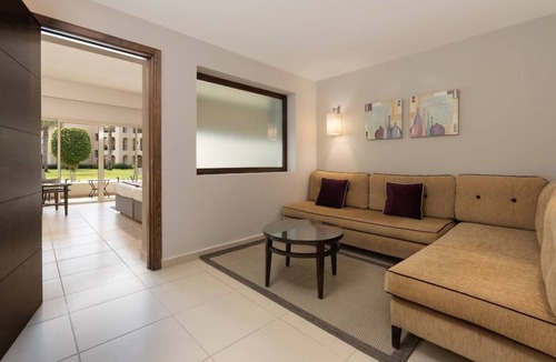 Zawiyat Sidi Musa Hotel | Glamorous Ground Floor Room Steps Away From Almaza Bay Beach w/Kids Playground