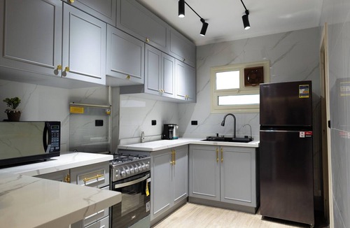 As-Salam Apartment | Heliopolis 2Bed/2Bath Haven with Open Views 7 Minutes from Airport