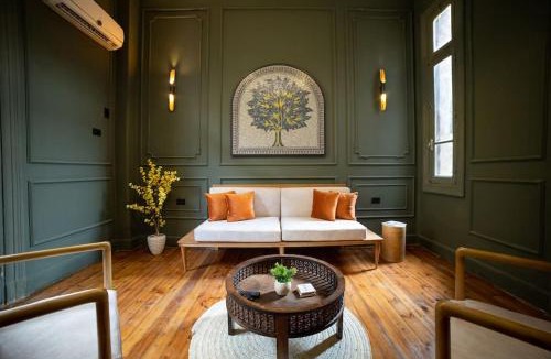 Abdin Apartment | Historic Boutique 2 Bedroom Apartment With High Ceilings in Downtown Cairo - By The Egyptian Museum