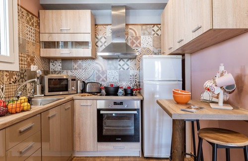 Agios Ioannis House | Holiday Home 'Porto Galini Tinos Perastra 103' with Sea View, Wi-Fi and Air Conditioning