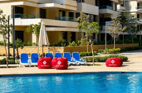 Marina El Alamein Apartment | Hotel-Style Apartment - Palm Hills New Alamein, Pool View, Lagoon Access
