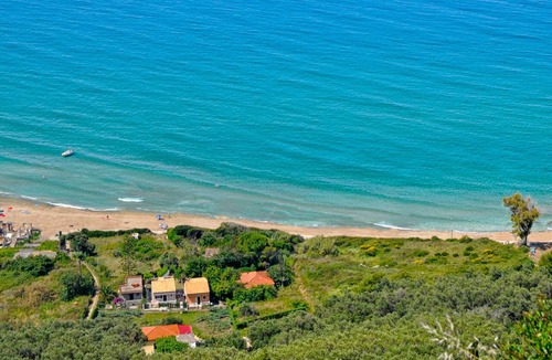 Agios Gordios Apartment | House Angelos D with sea view and private garden - Agios Gordios Beach