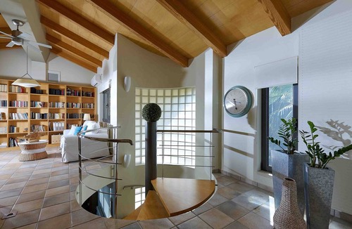 Linoperamata Villa | Luxurious sea view Villa Vollard with private poll & jacuzzi near Heraklion