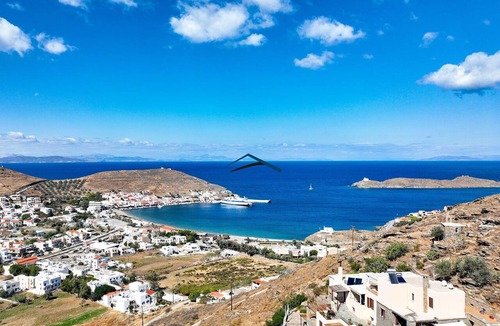 Korissia Villa | Luxurious Villa Luna with a swimming pool and a fantastic sea and sunset view
