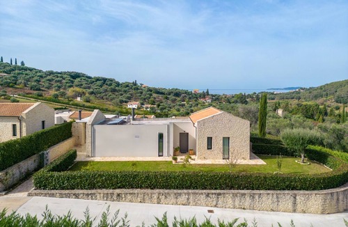 Kavvadades Villa | Luxury Corfu Villa: Lithari Exi, Private Pool, Jacuzzi, Sleeps 4-5