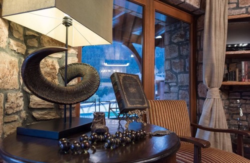 Karpenisi Ski Chalet | Luxury mountain Chalet, with private sauna and outdoor pool