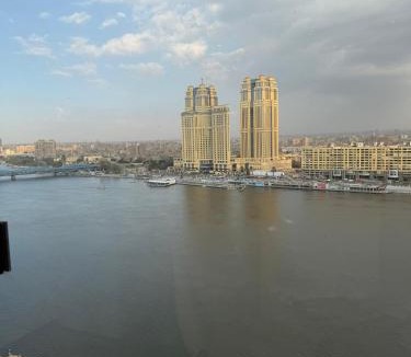 Zamalek Apartment | Luxury Studio with Sauna Room with great nile view in zamalek