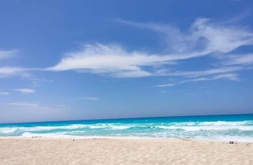 Dawwar Saqr Apartment | Marhaba Beach 2 bedroom apartment with air conditioner Egyptian only