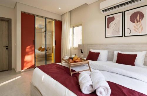Maadi Apartment | Modern 88 by Spacey #72- pool,Gym&Garden