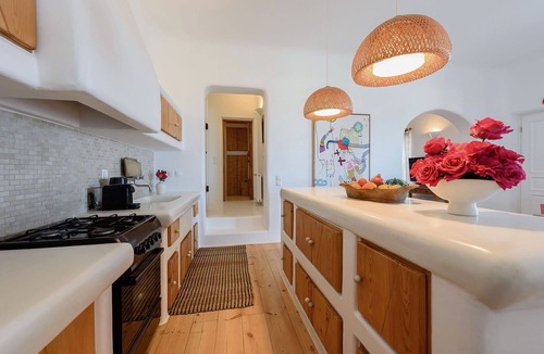 Fanari Villa | My Rental Homes - Villa Joy with sea view, pool equipped with sunbeds and patio