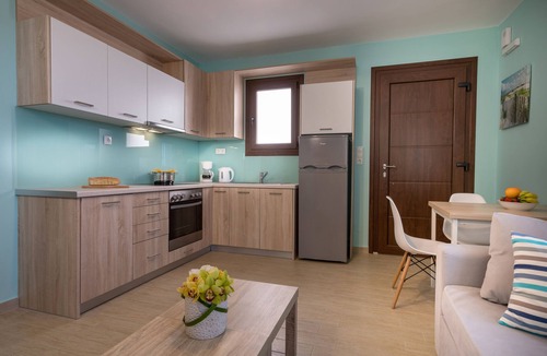 Mirthios Apartment | New built apartment 15 min walk from beach private terrace PANORAMIC seaview