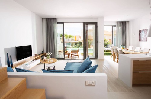 Kato Galatas Villa | New VILLA KATIA, 150 m from Sandy Beach