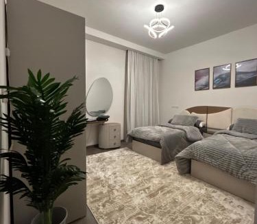 Marina El Alamein Ski Chalet | North square 160m chalet with garden &private pool