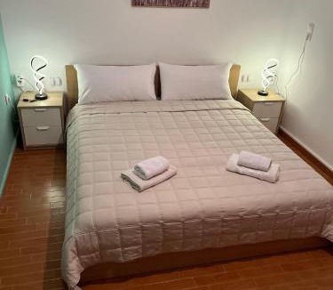 Agrilos Apartment | Olive Gem 2-Bed Apt Sleeps 4 with Fireplace