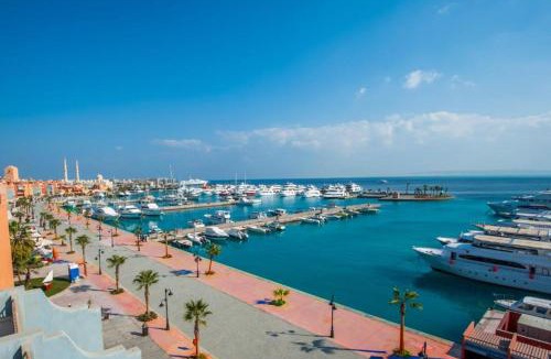 Sheraton Road -Sakkala Apartment | Outstanding Apartment with Marina Hurghada view
