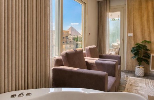Kafrat al Jabal Hotel | Premium Pyramids Palace INN With Rooftop Access