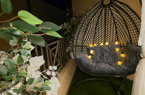 Al Ahyaa Apartment | Romantic apartment with garden, pool and beach
